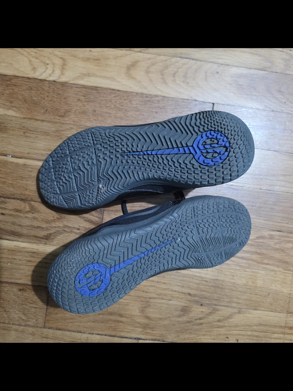 Black Boy's Soccer Nike Shoes
